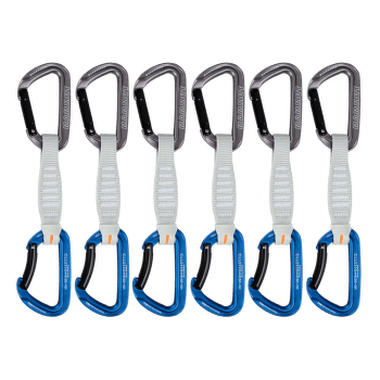 Workhorse Keylock Quickdraws 12 cm 6P Grey-Blue 33275