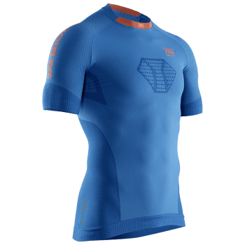 Regulator Run Speed Shirt SH SL Men TEAL BLUE/KURKUMA ORANGE