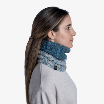 Šátek Buff JANNA Knitted & Fleece Neck Warmer NIGHT BLUE