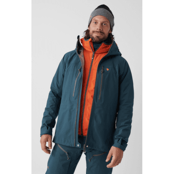 Bunda Fjällräven Bergtagen Eco-Shell Jacket Men Hokkaido Orange