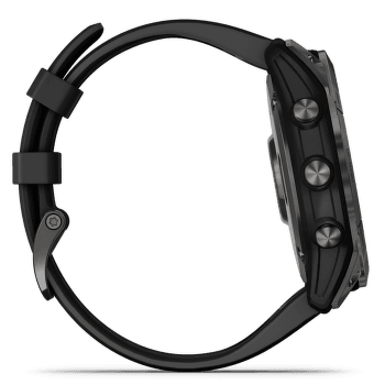 Hodinky Garmin fenix 7X Solar Gray/Black Silicone Band