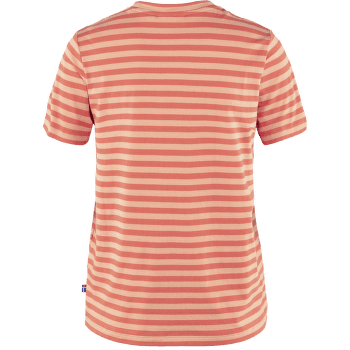 Triko krátký rukáv Fjällräven Striped T-shirt Women Cotton Sky-Poppy Fields