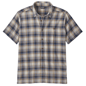 Košile krátký rukáv Patagonia A/C Shirt Men Local Harvester: Stone Blue