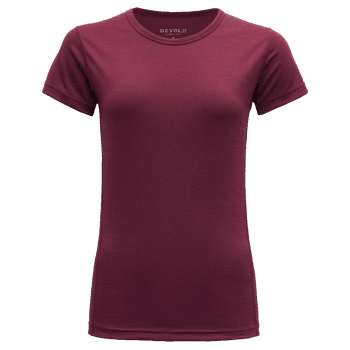 Tričko krátky rukáv Devold Breeze T-Shirt Women (180-216) 740A Beetroot