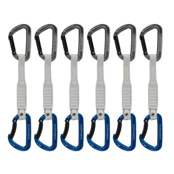 Expreska Komplet Mammut Workhorse Keylock 17 cm 6-Pack Quickdraws Grey-Blue 33275