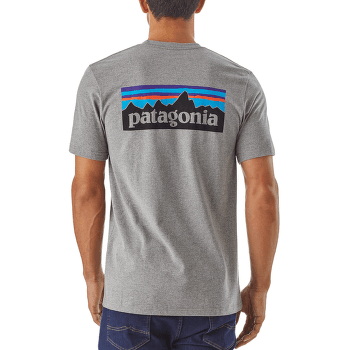 Triko krátký rukáv Patagonia P-6 Logo Responsibili-Tee Men Peach Sherbet