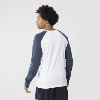 Triko dlouhý rukáv Millet Heritage TS LS Men BLANC/SAPHIR