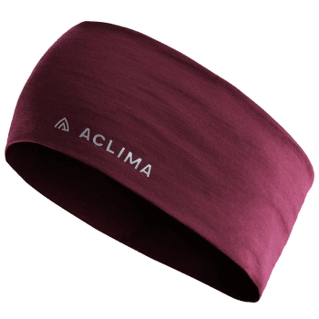 Čelenka Aclima LightWool Headband Zinfandel