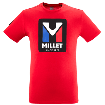 Tričko krátky rukáv Millet Heritage T-Shirt SS Men RED - ROUGE
