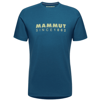 Triko krátký rukáv Mammut Trovat T-Shirt Men Logo deep ice 50550