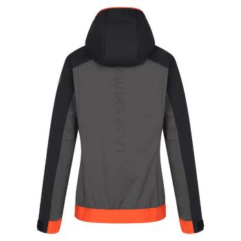 Bunda La Sportiva MACNAS SOFTSHELL Jacket Women Carbon/Cherry Tomato