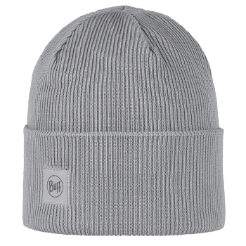 Čepice Buff Crossknit Beanie SOLID LIGHT GREY
