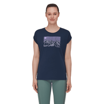Triko krátký rukáv Mammut Mountain T-Shirt Trilogy Women marine 5118
