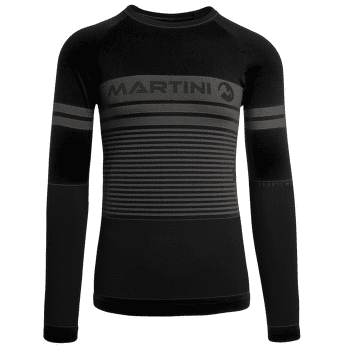 Triko dlouhý rukáv Martini NO.RISK Men black/slate