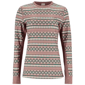 Tričko dlhý rukáv Kari Traa Lune Long Sleeve TAUPE