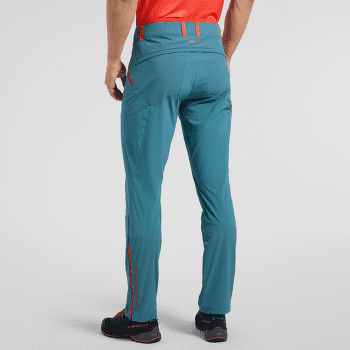 Nohavice La Sportiva MONUMENT PANT Men Black/Cherry Tomato