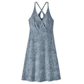 Šaty Patagonia Amber Dawn Dress Women Channeling Spring: Light Plume Grey