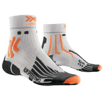 Ponožky X-Bionic X-socks Run Speed Two 4.0 Men ARCTIC WHITE/TRICK ORANGE