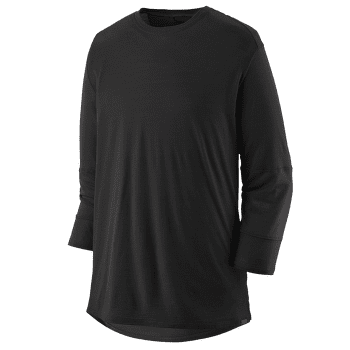 Tričko krátky rukáv Patagonia Merino 3/4 Sleeve Bike Jersey Men Black