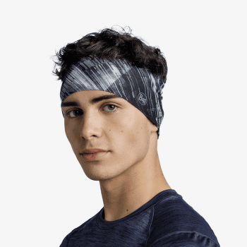 Čelenka Buff Coolnet UV Wide Headband STAL GREY