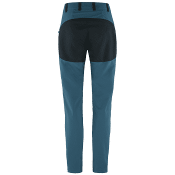 Kalhoty Fjällräven Abisko Midsummer Trousers Women Regular Indigo Blue-Dark Navy