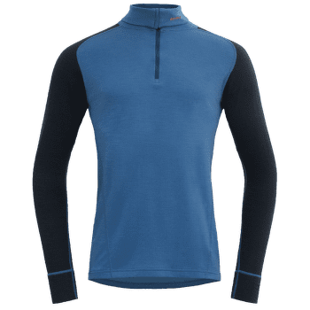 Triko dlouhý rukáv Devold Duo Active Merino 205 Z.Neck Men 258A Blue