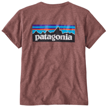 Tričko krátky rukáv Patagonia P-6 Logo Responsibili-Tee Women Dulse Mauve