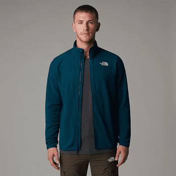 Mikina The North Face 100 GLACIER FULL ZIP Men TNF BLACK/NPF