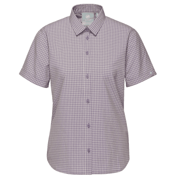 Košeľa krátky rukáv Mammut Aada Shirt Women 6443 lavandin-alpine calamint