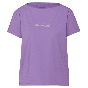 Triko krátký rukáv Mammut Mammut Seon T-Shirt Playground Women 6434 lavandin