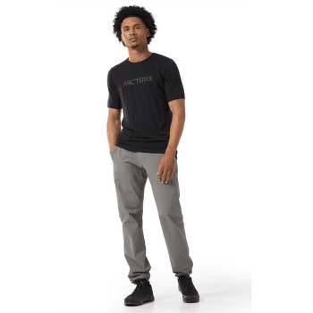 Tričko krátky rukáv Arcteryx Ionia Merino Wool Arc´Word Logo SS Men Solitude Heather