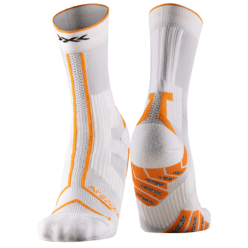 Ponožky X-Bionic X-SOCKS® TRAILRUN TERRASKIN EXPERT CREW X WHITE/BLAZING ORANGE