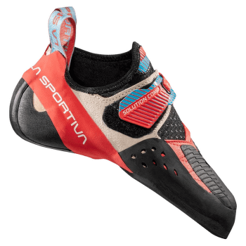 Lezečky La Sportiva Solution Comp Women Hibiscus/Malibu Blue