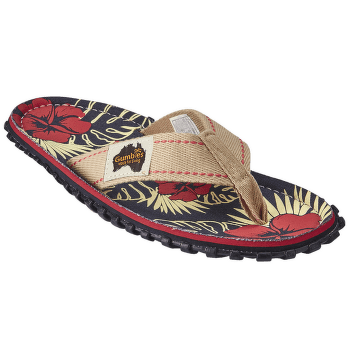 Žabky Gumbies Gumbies Denim Hibiscus Denim Hibiscus