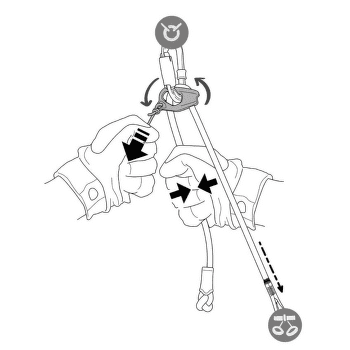 Smyčka Petzl DUAL CONNECT ADJUST