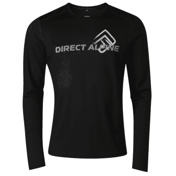 Tričko dlhý rukáv Direct Alpine Furry Long 3.0 black (DA large sign)