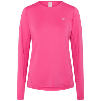 Triko dlouhý rukáv Kari Traa Nora 2.0 Long Sleeve SPINK/BRIGHT PINK