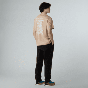 Triko krátký rukáv The North Face CONNECT RELAXED SS TEE-GRAPHIC Men WHITE DUNE
