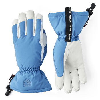 Rukavice Hestra Mist - 5 finger Sky blue