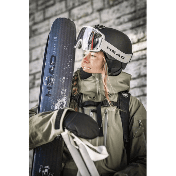 Rukavice Hestra Fall Line Mitt Women Svart