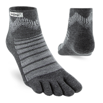 Ponožky Injinji Outdoor Midweight Mini-Crew Wool SLATE