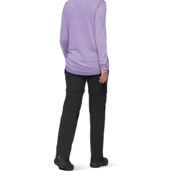 Kalhoty Mammut HIKING ZIP OFF PANTS WOMEN black 0001