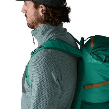 Pulóver Patagonia R1 Air Zip Neck Men Blue Sage