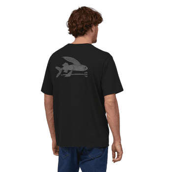 Tričko krátky rukáv Patagonia Flying Fish Responsibili-Tee Men White