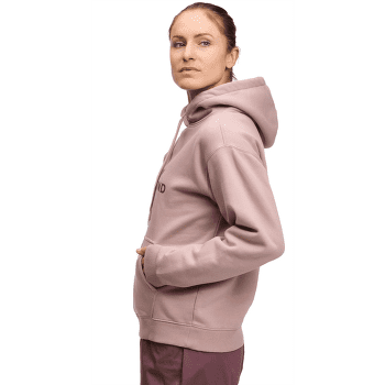 Mikina Black Diamond Mini Stacked Pullover Hoody Women Pale Mauve