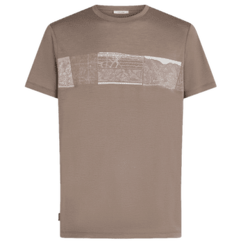 Tričko krátky rukáv Icebreaker Merino 150 Tech Lite SS Tee Elevation Line Men PORCINI