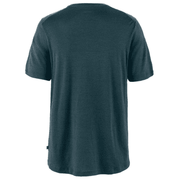 Tričko krátky rukáv Fjällräven Bergtagen Merino 190 SS Men Mountain Blue