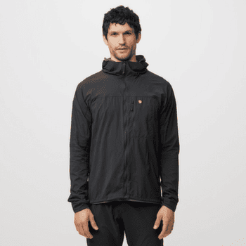 Bunda Fjällräven BERGTAGEN WINDSHELL JACKET MEN Black