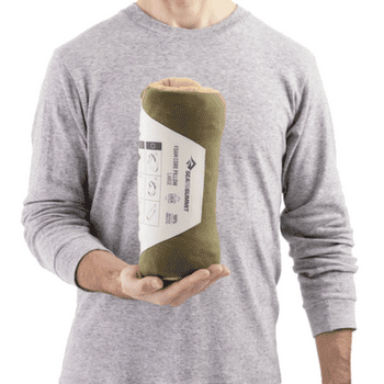 Polštář Sea to Summit Foam Core Pillow Large Bombay Brown