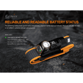 Čelovka Fenix HM51R Ruby V3.0 - all black